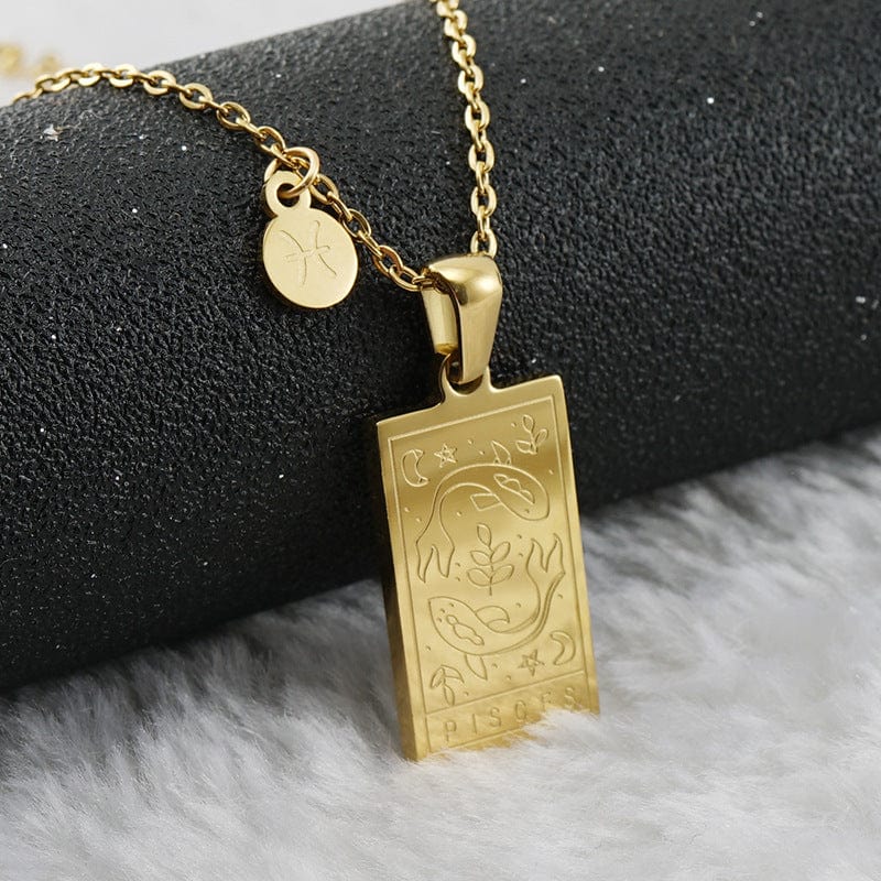 12PCS GOLD PLATED Twelve Pendant Rhinestone Necklaces Zodiac Charms DIY  $18.84 - PicClick AU