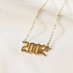 Birth Year 1990 to 2022 Necklace - Zinfu