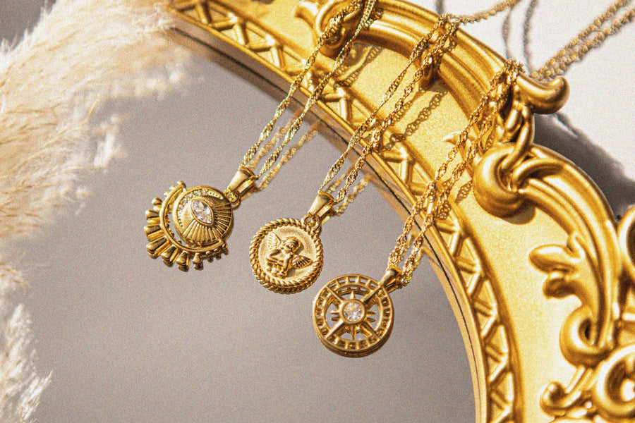 Compass Necklace - Zinfu