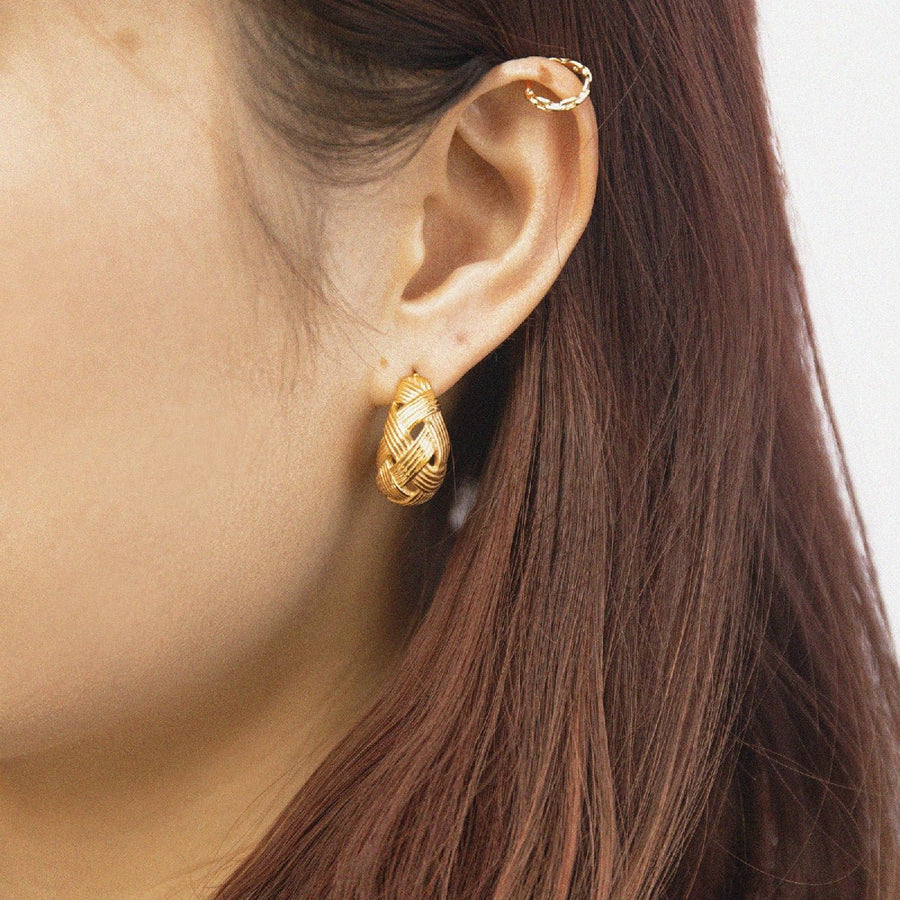 Croissant Earrings - Zinfu