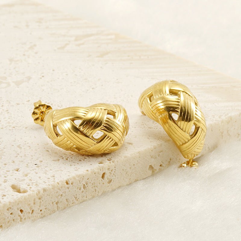 Croissant Earrings - Zinfu