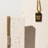 Cuba Chain with Zircon - Zinfu