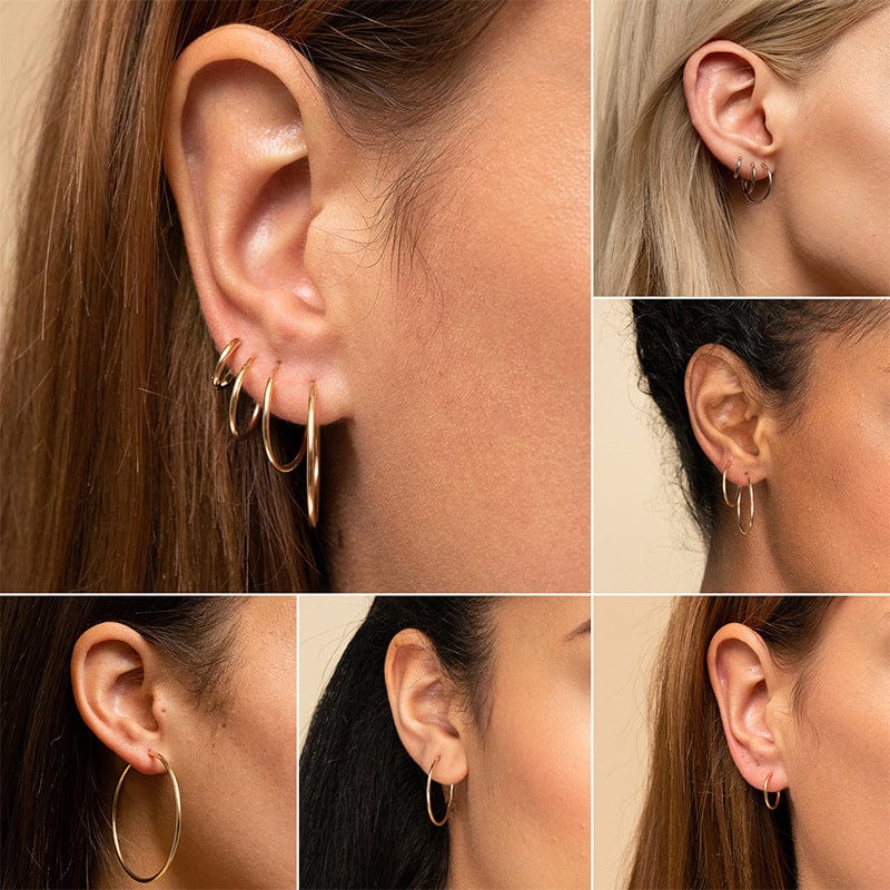 Daily Hoop Earrings - Zinfu