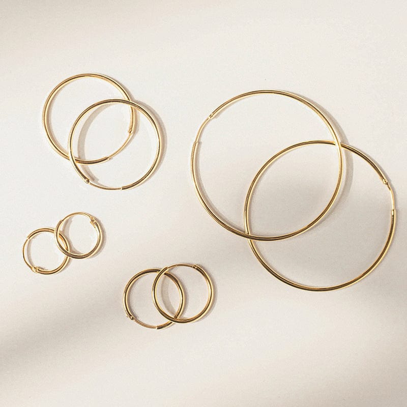 Daily Hoop Earrings - Zinfu