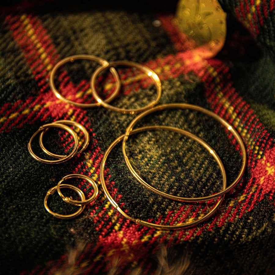 Daily Hoop Earrings - Zinfu