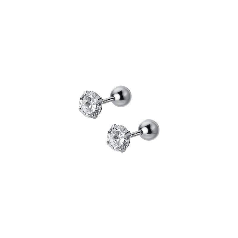 Diamond Stud Earrings - Zinfu