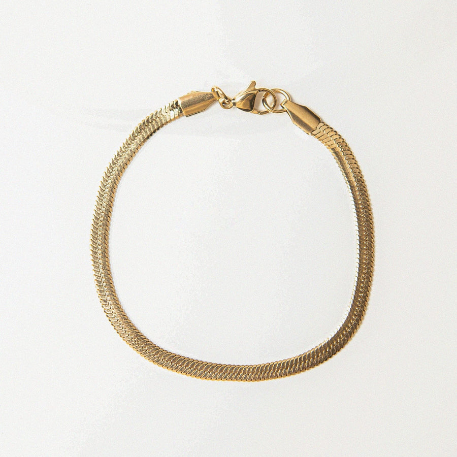 Double stacked Cuban chain Bracelet - Zinfu