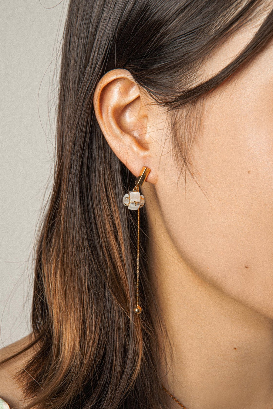 Embroidery Ball -Earring - Zinfu