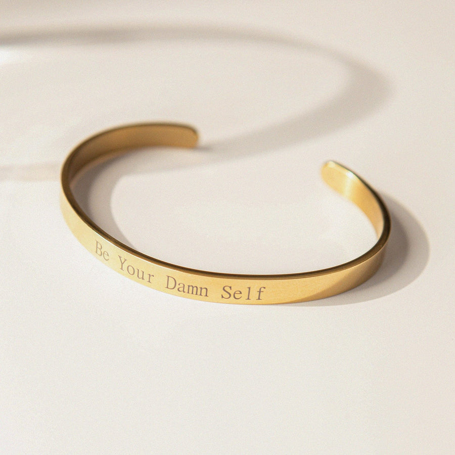 Minimalist Open Bangle - Zinfu