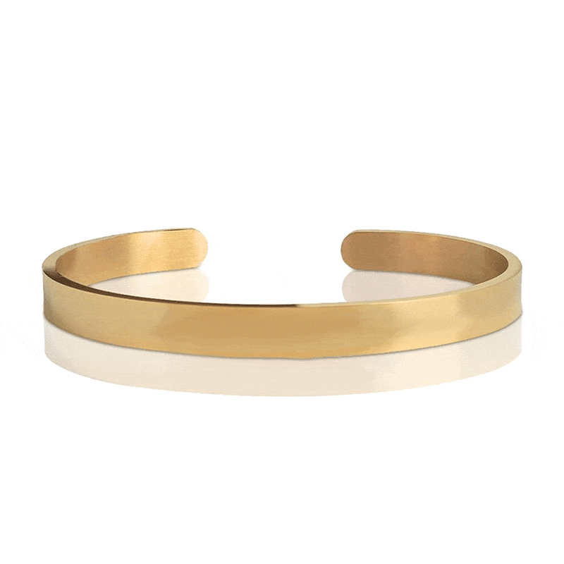 Minimalist Open Bangle - Zinfu