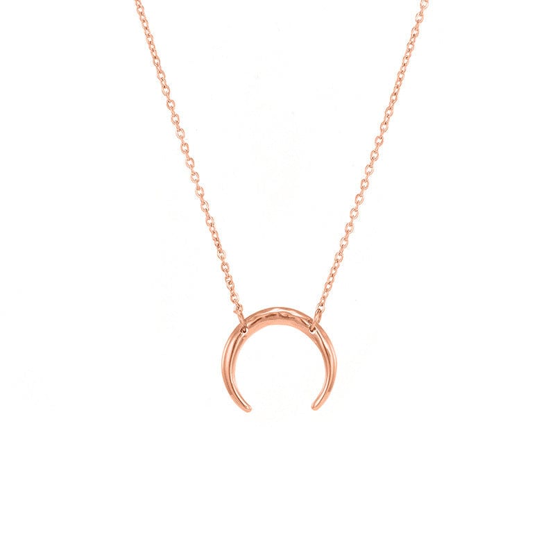 Moon Pendant Necklace - Zinfu