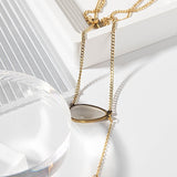 Moonlight Stone with Tassel - Necklace - Zinfu