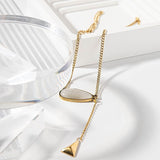 Moonlight Stone with Tassel - Necklace - Zinfu