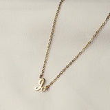 Personalized Script Name Necklace - Zinfu