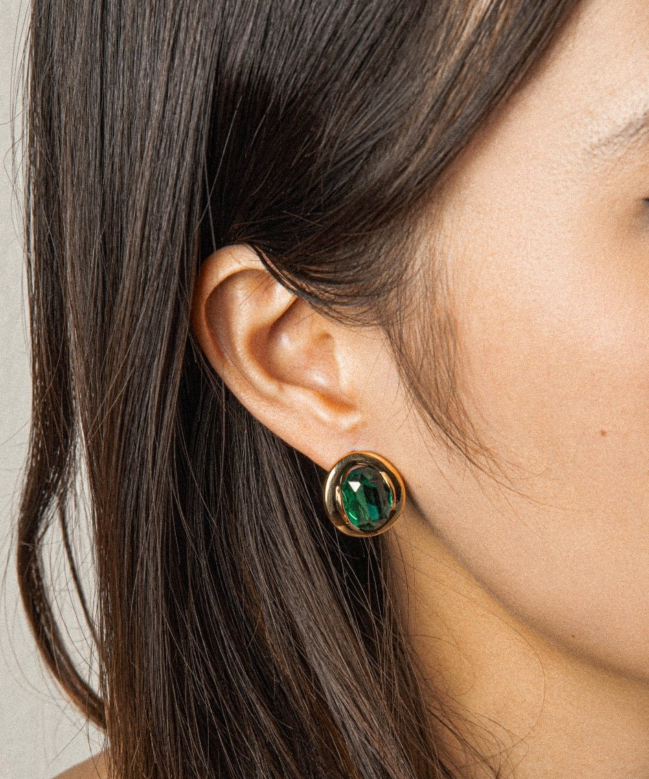 Slytherin House Golden - Earring - Zinfu