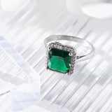 Slytherin House - Silver - Ring - Zinfu