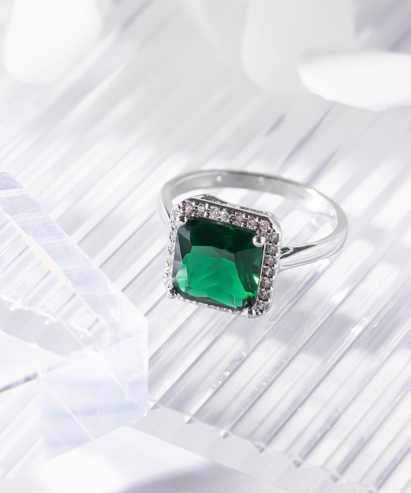 Slytherin House - Silver - Ring - Zinfu