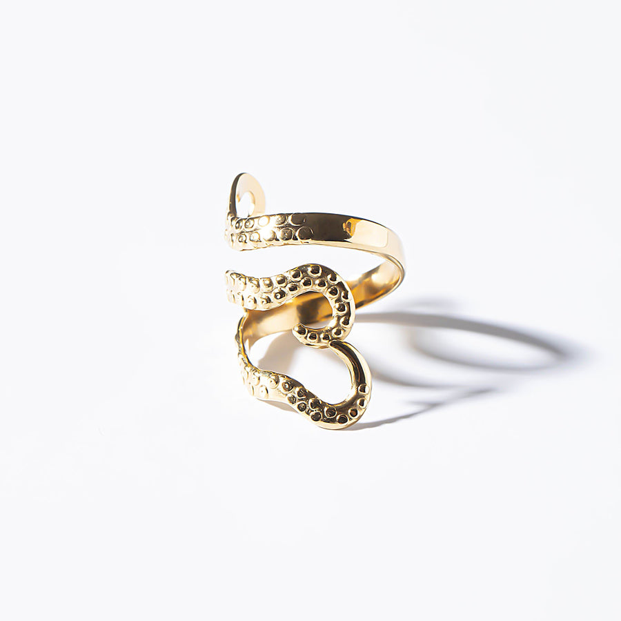 Slytherin Snake Golden - Ring - Zinfu