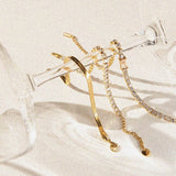 Tennis Diamond Bracelet with Cube Zircon - Zinfu