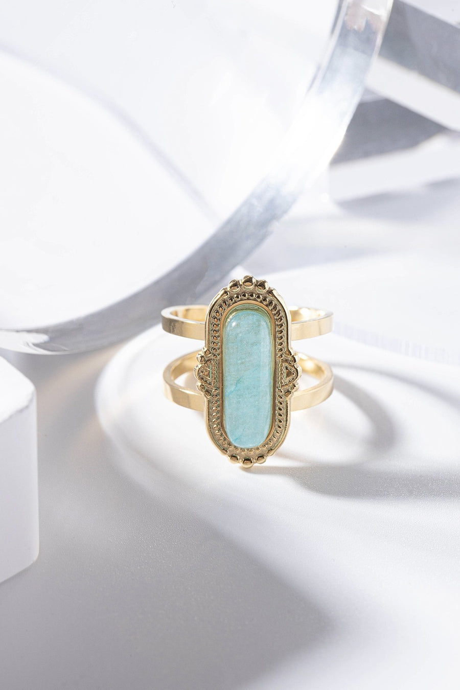 The Aquamarine - Ring - Zinfu