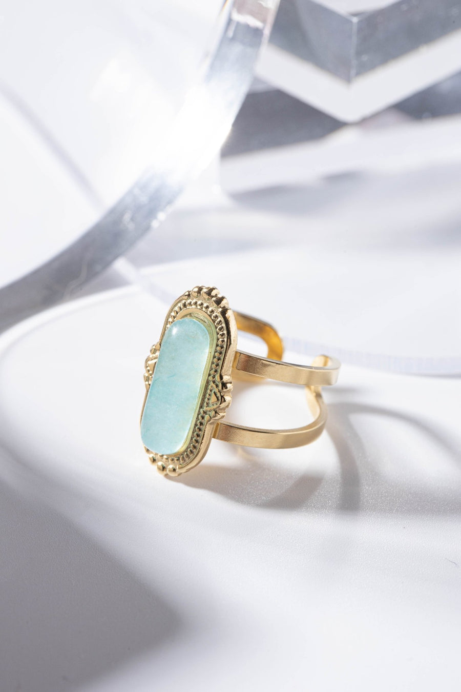 The Aquamarine - Ring - Zinfu