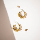 Twist Hoop | Earrings - Zinfu