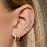 XO letter Earrings - Zinfu