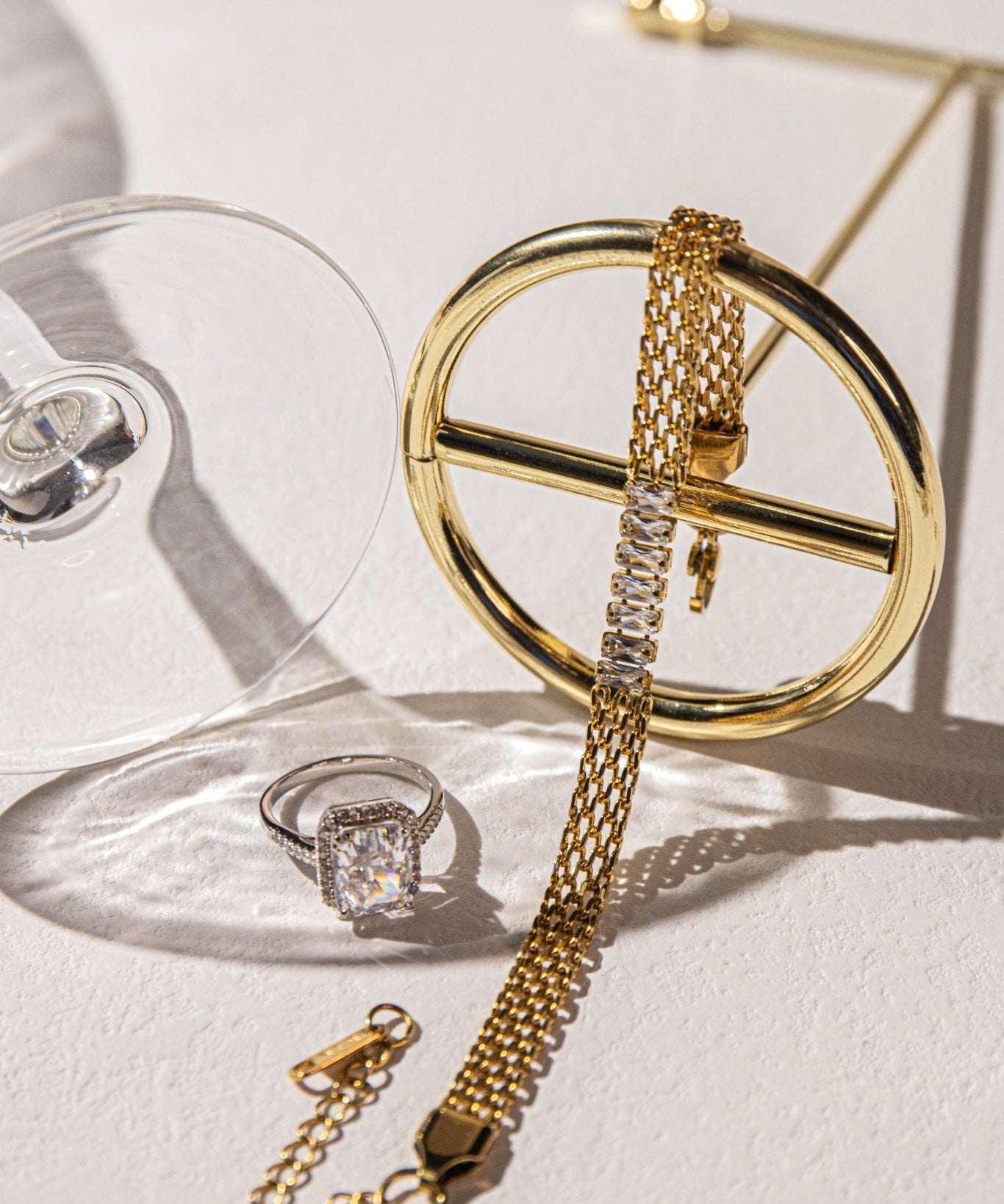 Zinfu S925 Moissanite Bonnie Ring - Zinfu