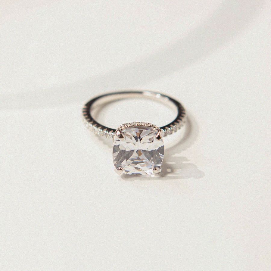 Zinfu S925 Moissanite Davina Ring - Zinfu