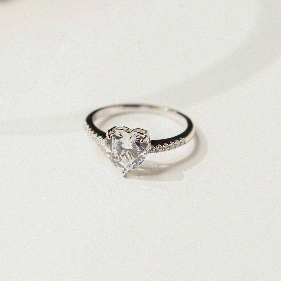 Zinfu S925 Moissanite Freya ring - Zinfu