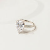 Zinfu S925 Moissanite Katherine Ring - Zinfu