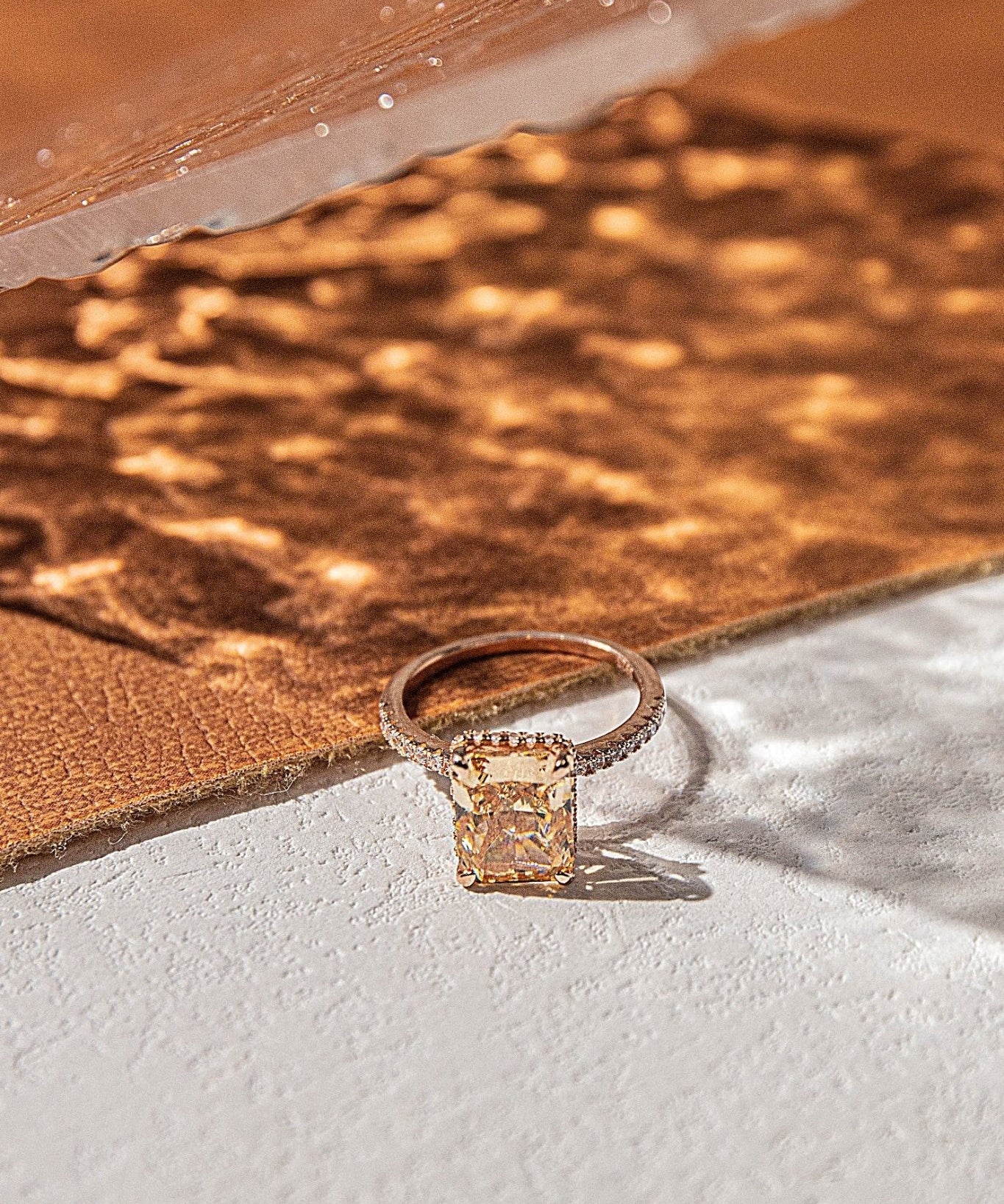 Zinfu S925 Zircon Mystics Ring - Rose Gold - Zinfu