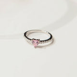 Zinfu S925 Zircon Rebecca Ring - Zinfu